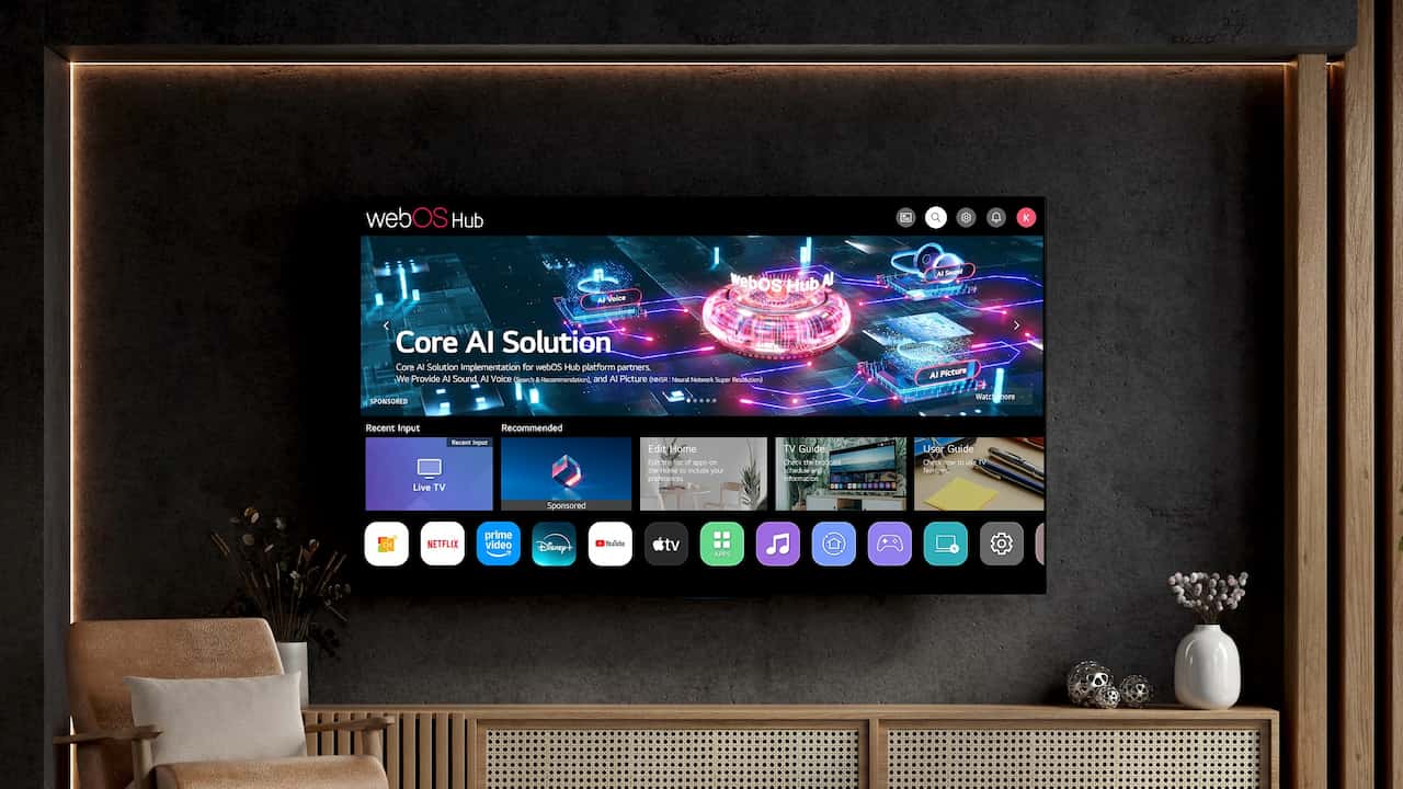 LG's webOS Hub 3.0