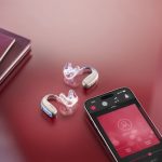 The ReSound Enzo IA works with the company's phone app, which offers volume control ... and easy access to Auracasts