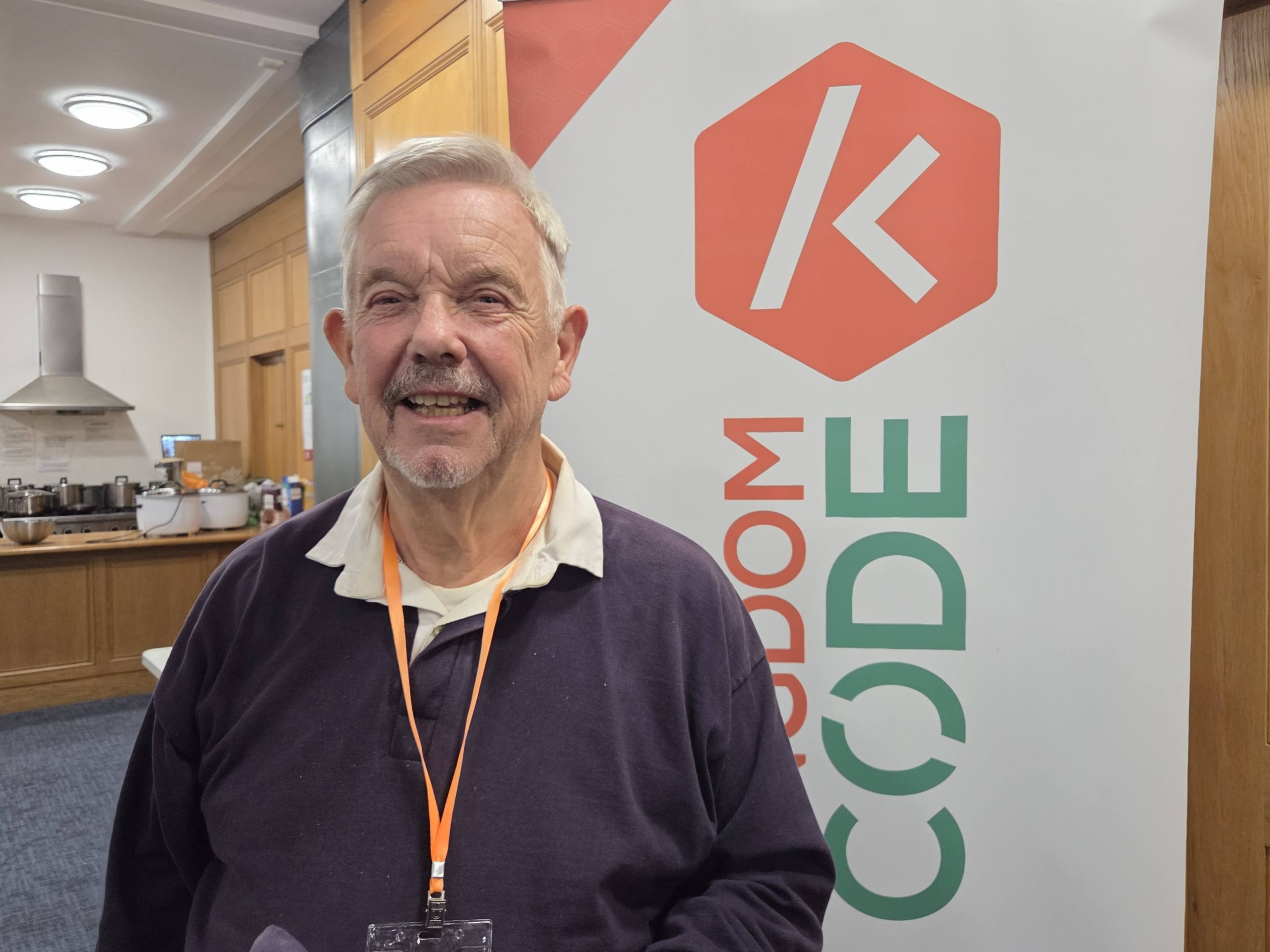 Michael Jenkins from the Auracast Pioneers at Kingdom Code 2025 Picture: Phil Creighton