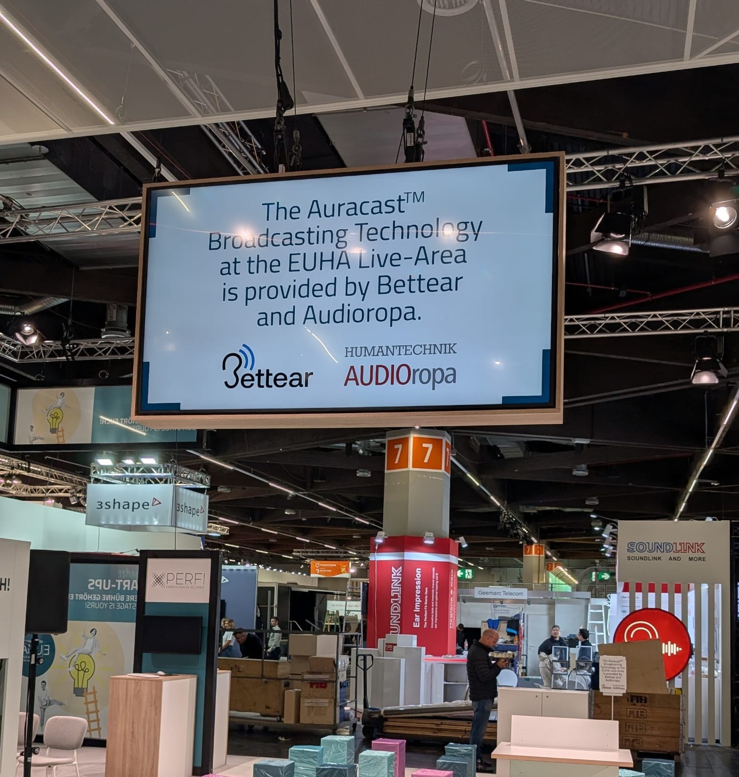 EUHA has Auracast thanks to Bettear