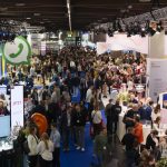 EUHA exhibition area with hundreds of people exploring stands