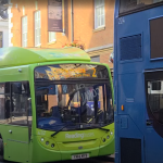 Reading Buses are coloured accorded to their route. Auracast on buses would help make it easier to hear stops