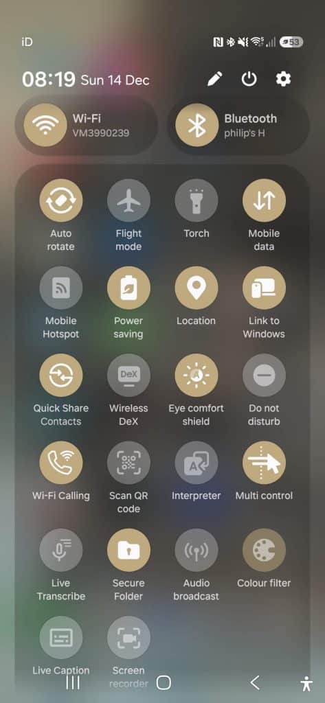 The Samsung One UI 8.5 Beta app drawer 