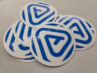 Auracast logos in a pile