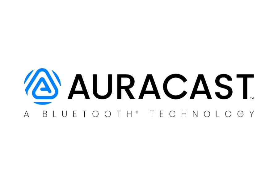 The Auracast Logo on a white background