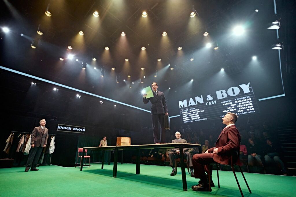 Man and Boy cast at the National Theatre (c) Manuel Harlan