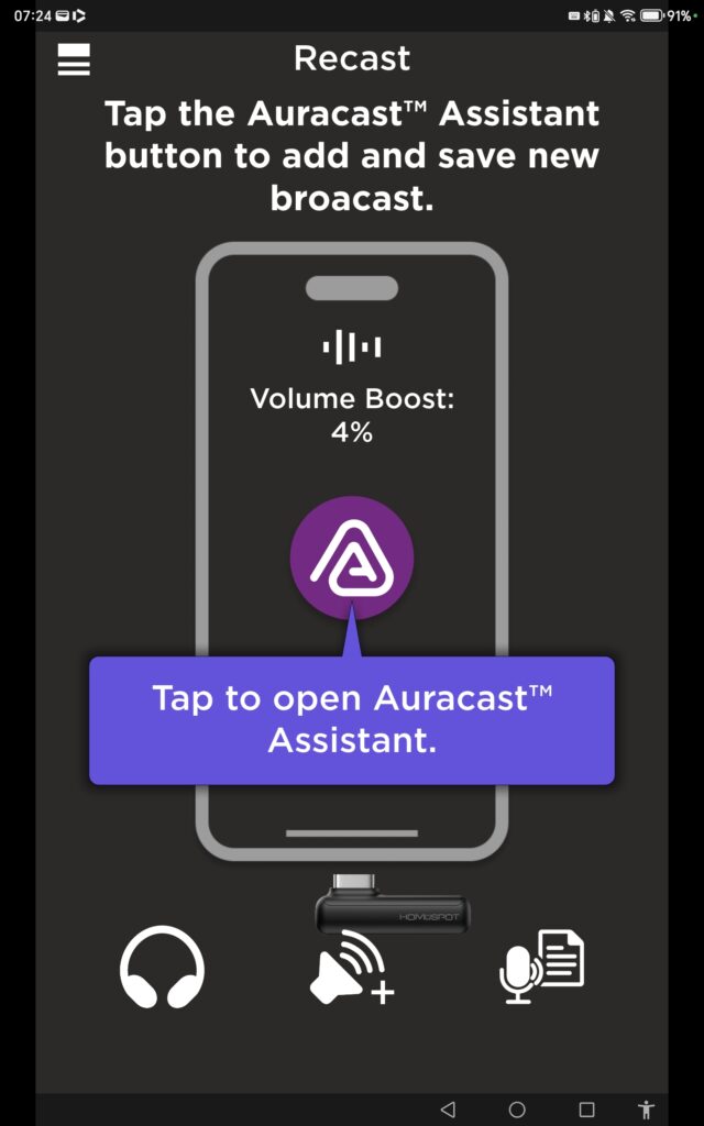 A screenshot of the HomeSpot BA308