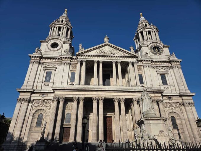 A view of St Paul's Cathedral