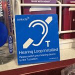 A Hearing Loop Installed sign