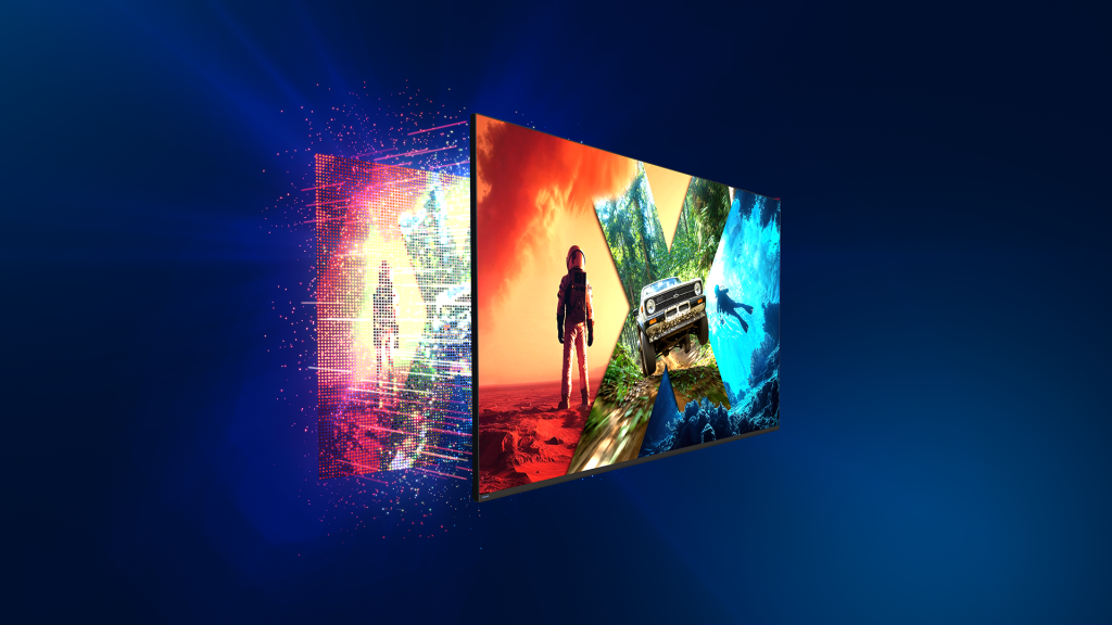 The Philips MLED981 - one of the new televisions that will have Auracast built in Pictures: Philips
