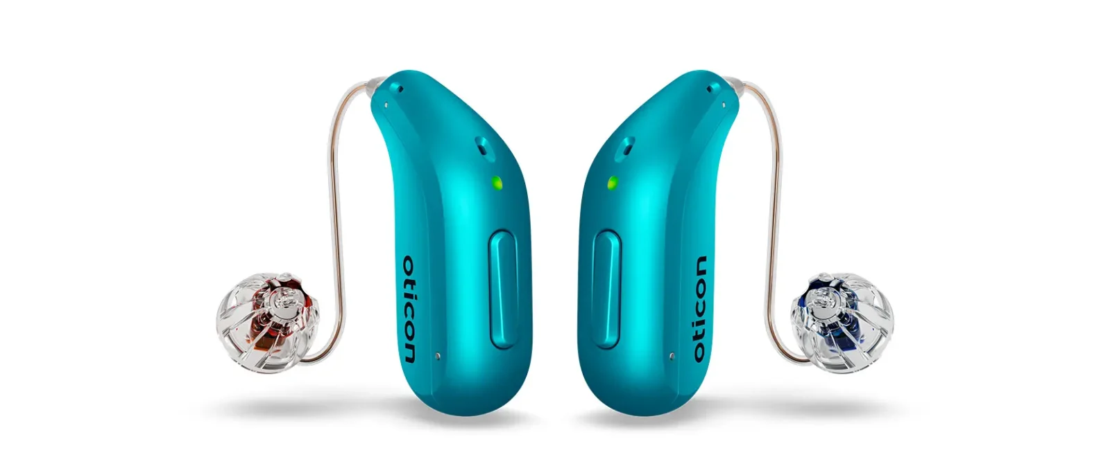 Oticon Play close upThe Oticon Play hearing aid has been designed for tweens and teens, and has advanced connectivity including Auracast Picture: Oticon