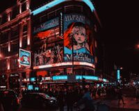 The exterior of the Sondheim Theatre at night Samuel regan asante unsplash