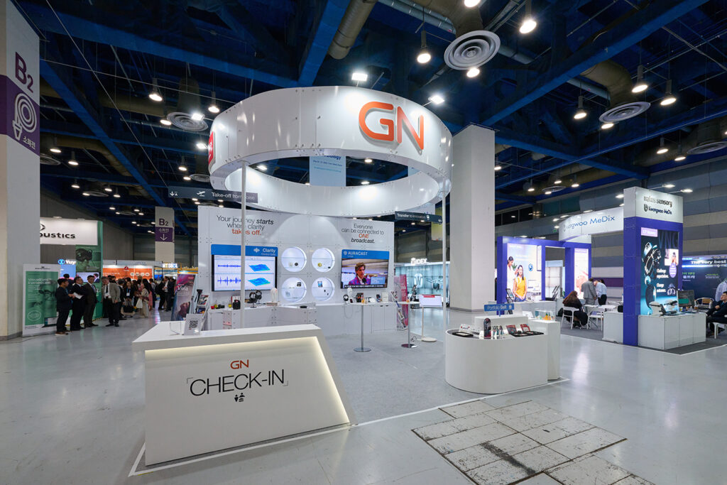 The GN stall at the World Congress of Audiology